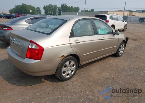 2006 Kia Spectra Ex/Lx/Sx from USA, damaged, VIN KNAFE122665313854